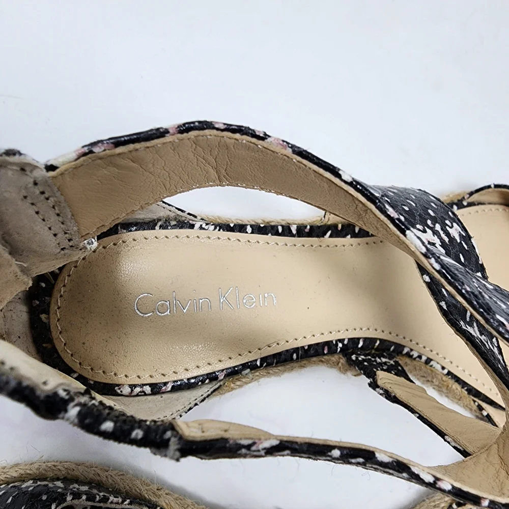Calvin Klein ankle flat